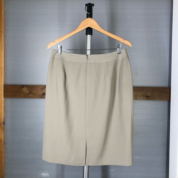 Sz 12- Nordstrom Caslon Skirt Suit Set: Blazer + 2 Skirts Purple Beige Career - Picture 9 of 10